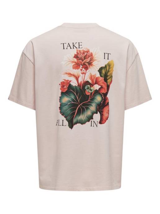 ONLY & SONS ONSAARAV LIFE OVZ SS TEE