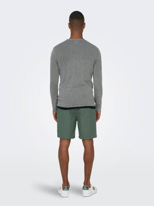 ONLY & SONS ONSGARSON 12 WASH CREW KNIT NOOS