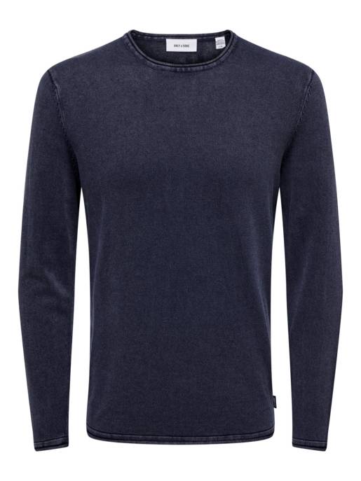 ONLY & SONS ONSGARSON 12 WASH CREW KNIT NOOS
