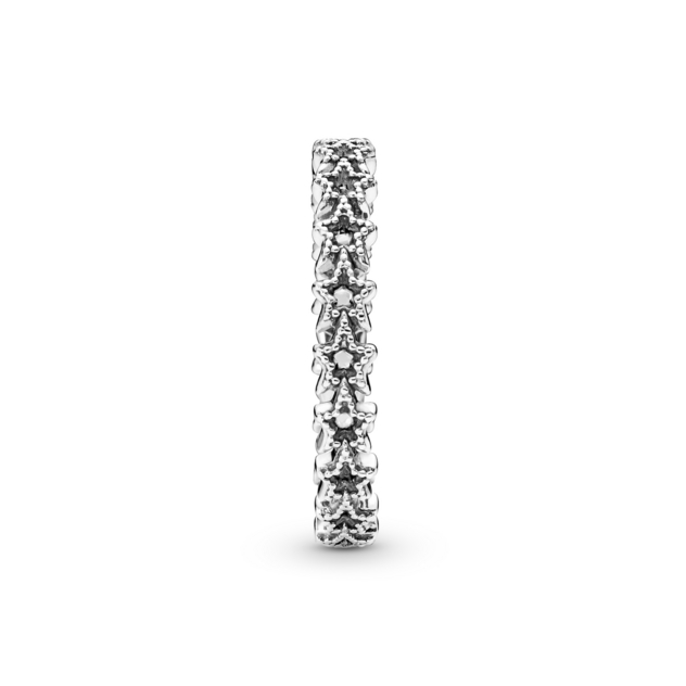 PANDORA Band Aus Asymmetrischen Sternen Ring