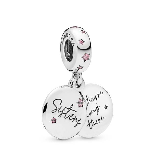 PANDORA Forever Sisters Charm-Anhänger