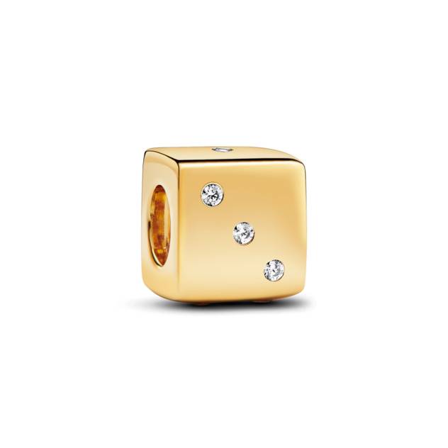 PANDORA Funkelnder Würfel Charm