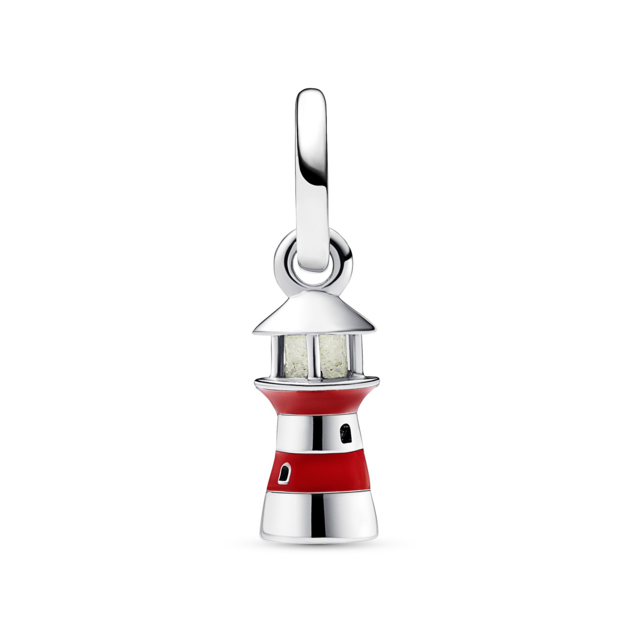 PANDORA LIGHTHOUSE STERLING SILVER DANGLE WITH R
