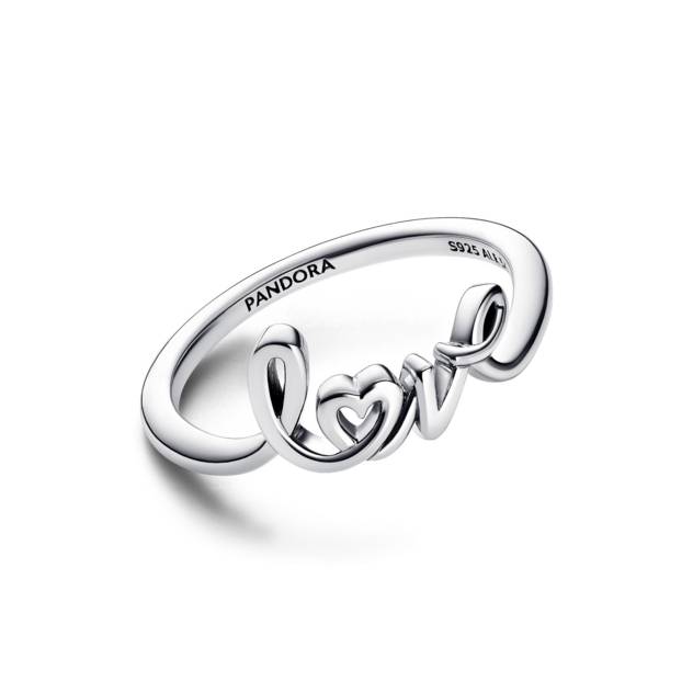 PANDORA Love sterling silver ring