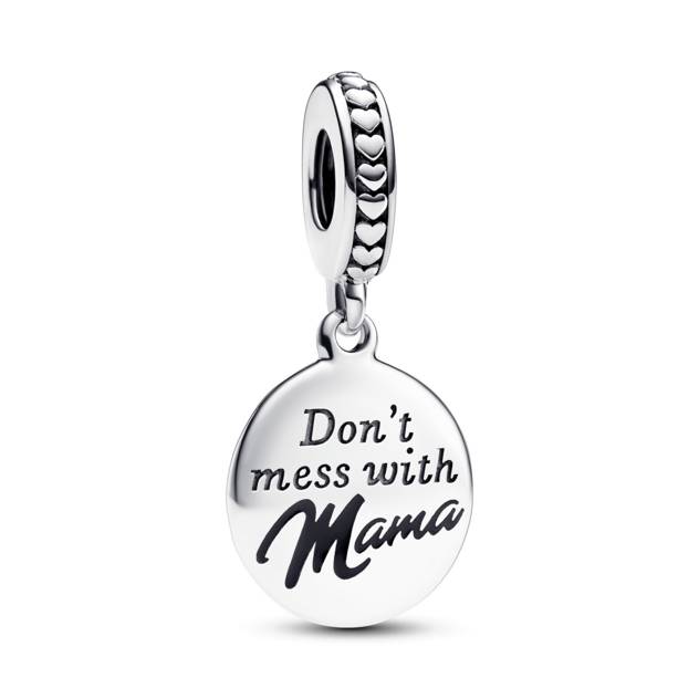 PANDORA Mama Gravierbarer Charm-Anhänger