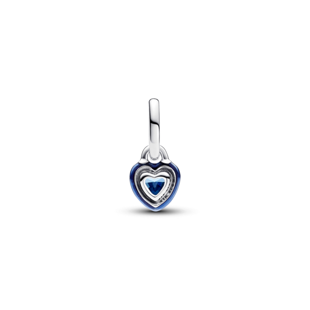 PANDORA ME Blaues Chakra-Herz Mini-Charm-Anhänger