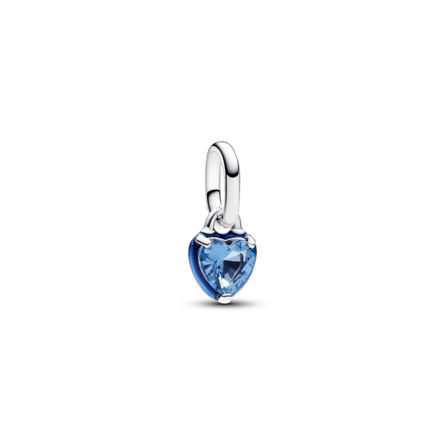PANDORA ME Blaues Chakra-Herz Mini-Charm-Anhänger