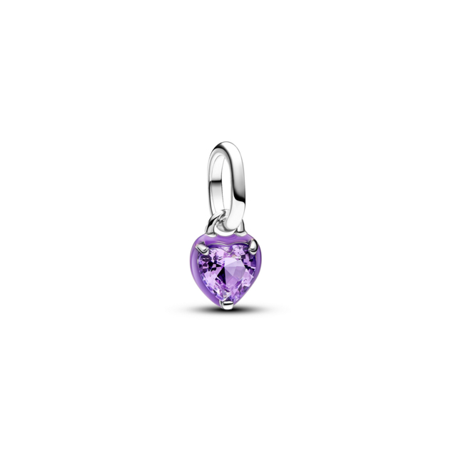 PANDORA Pandora ME Violettes Chakra-Herz Mini-Charm