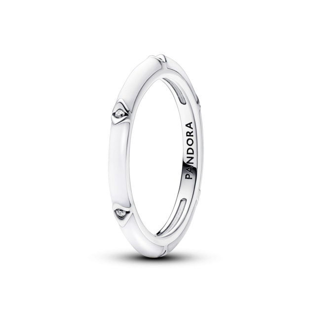 PANDORA Sterling Silver Ring With Clear Cubic Zi