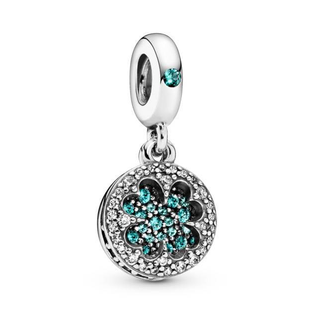 PANDORA Vierblättriges Kleeblatt Charm-Anhänger