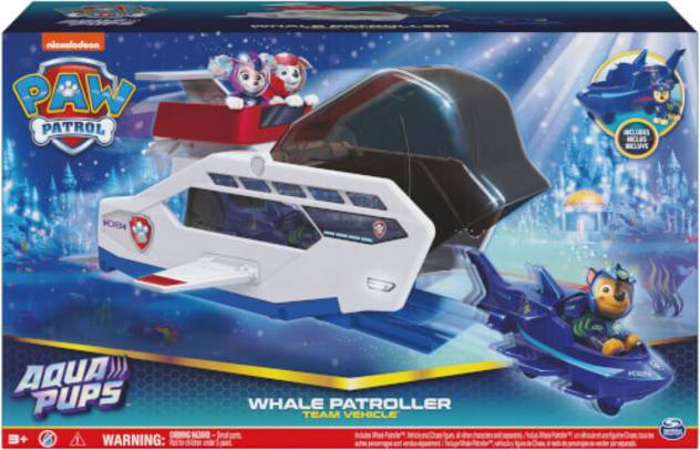 Paw Patrol PAW Aqua Pups Whale Patroller