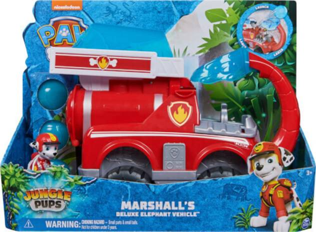 Paw Patrol PAW Jungle Pups Marshall Deluxe Veh