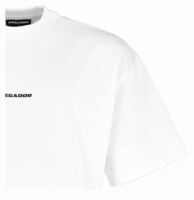 PEGADOR Boxy T-Shirt Mit Logo
