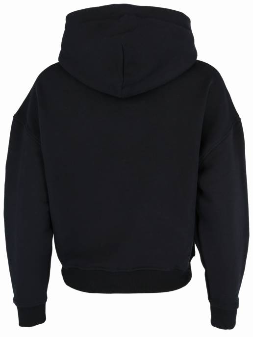 PEQUS Cropped Medusa Graphic Hoodie