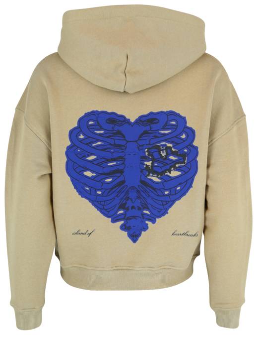 PEQUS Hoodie "Cropped Island Of Heartbreaks"