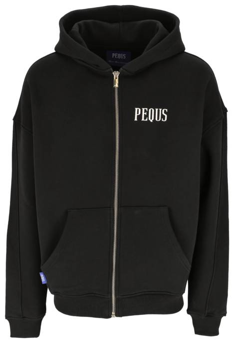 PEQUS Hoodie "Island Of Heartbreaks Chrom Zip"