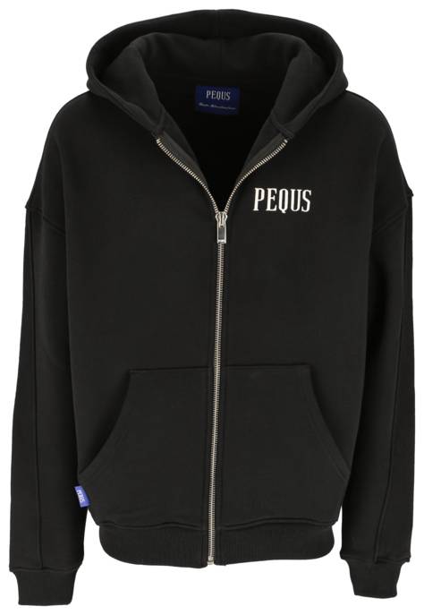 PEQUS Hoodie "Island of Heartbreaks Chrom Zip"