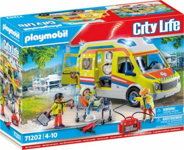 Playmobil 71202 Rettungswagen mit Licht und Sound