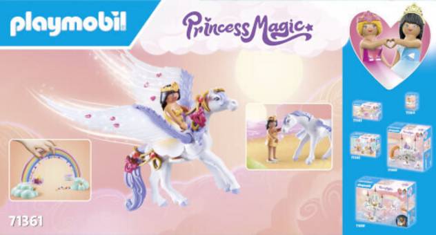 Playmobil 71361 Himmlischer Pegasus Mit Regenbogen