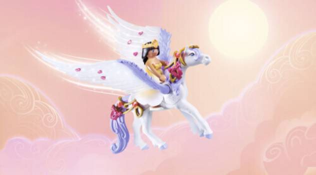 Playmobil 71361 Himmlischer Pegasus Mit Regenbogen