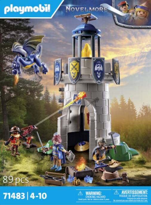 Playmobil Ritterturm Mit Schmied Und Drache
