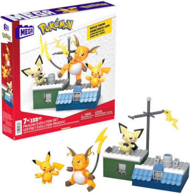 Pokemon MC Pokémon Pikachu Evolution Set