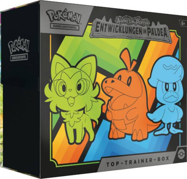 Pokemon Top-Trainer Box "Entwicklungen in Paldea"