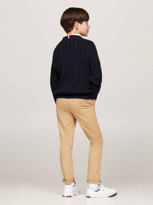 Tommy Hilfiger Pullover: ESSENTIAL REG CABLE SWEATER