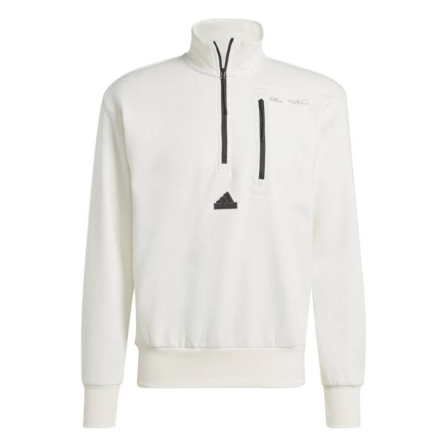Adidas Sportswear Pullover "M CE FL HZ" - Sportlicher Pullover mit Reißverschluss