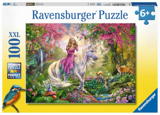 Ravensburger 10641 Puzzle Einhörner 100 Teile