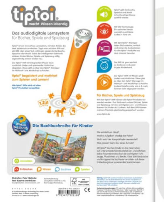 Tiptoi Ravensburger 32916 Tiptoi® Wieso? Weshalb? Warum? 15: Komm Mit Auf Die Baustelle
