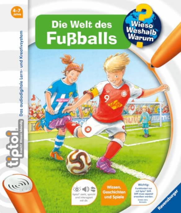 tiptoi Ravensburger 32921 tiptoi® WWW Fußball (Band 21) - F18