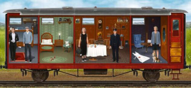 Ravensburger Pz. X Crime Kids: Raub Im Zug 246T