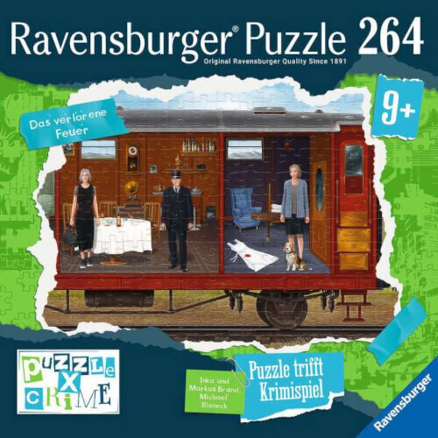 Ravensburger Pz. X Crime Kids: Raub im Zug 246T