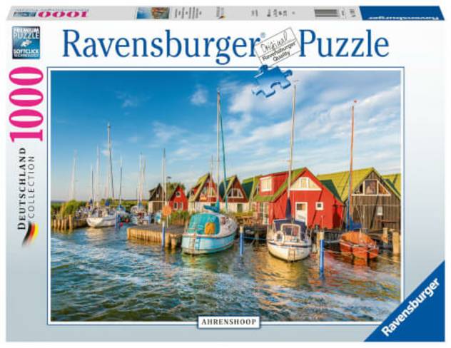 Ravensburger Romant.Hafenwelt v.Ahrens 1000 Teile