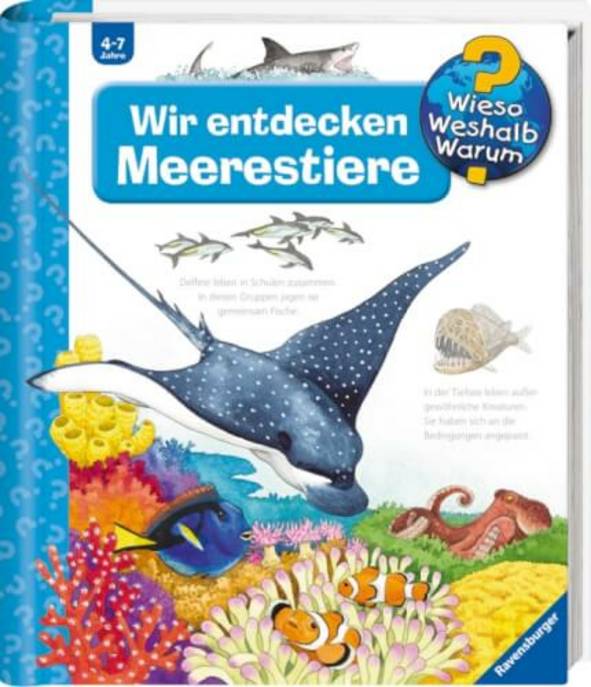 Ravensburger WWW Wir entdecken Meerestiere