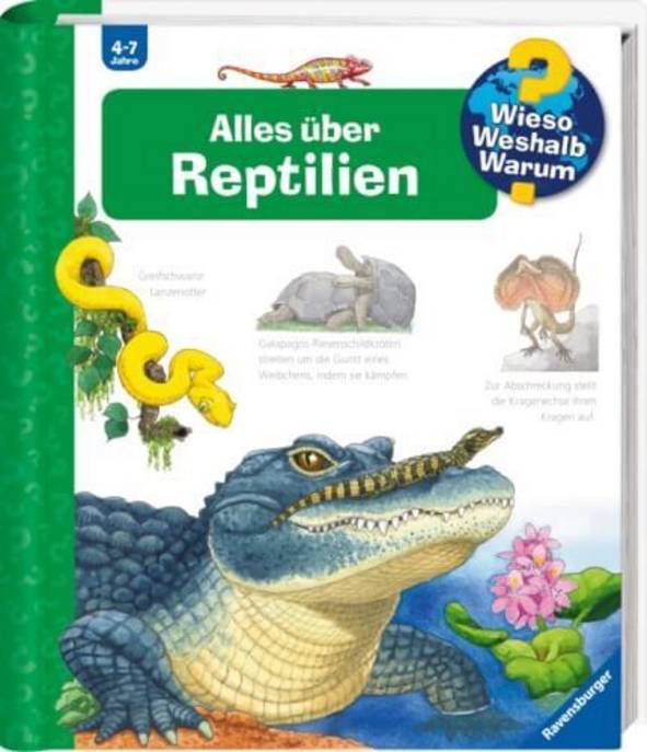 Ravensburger WWW64 Alles über Reptilien