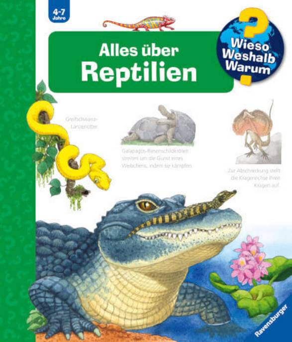 Ravensburger WWW64 Alles über Reptilien