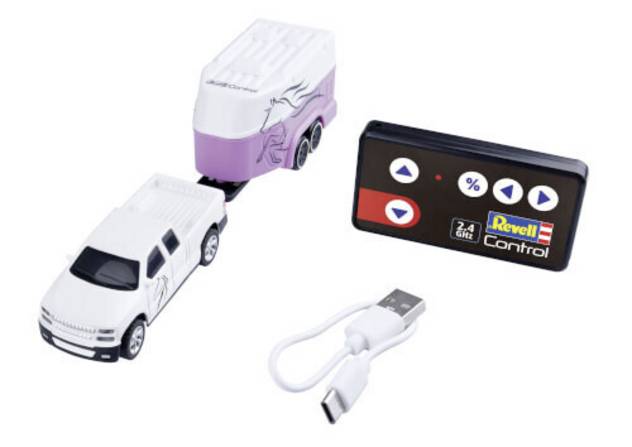 Revell Mini RC Car mit Pferdetransporter