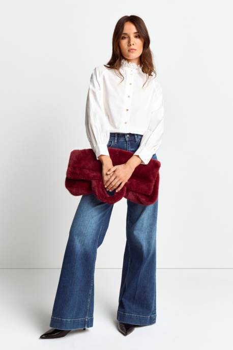 Rich&royal Blouse With Embroidery Organic