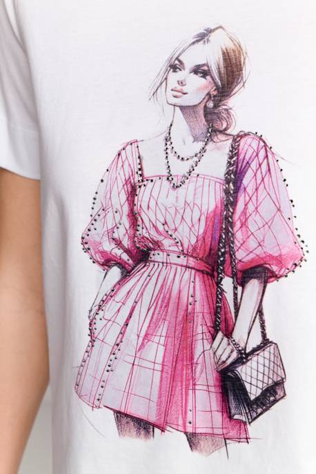 Rich&royal Easy Fit T-Shirt Woman Organic