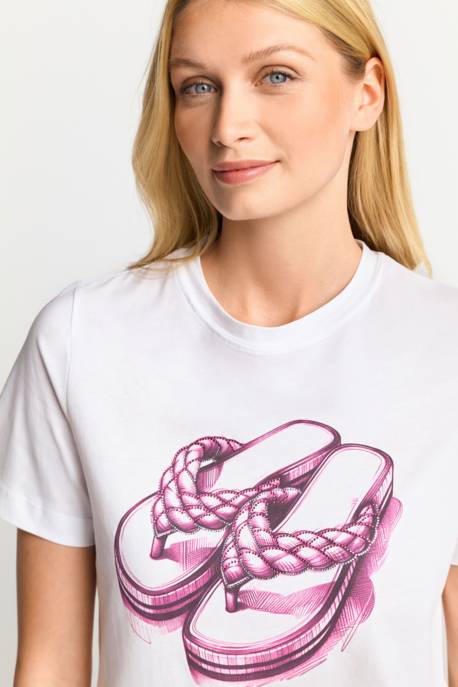 Rich&royal Elegant Fit T-Shirt Flip Flops Orga