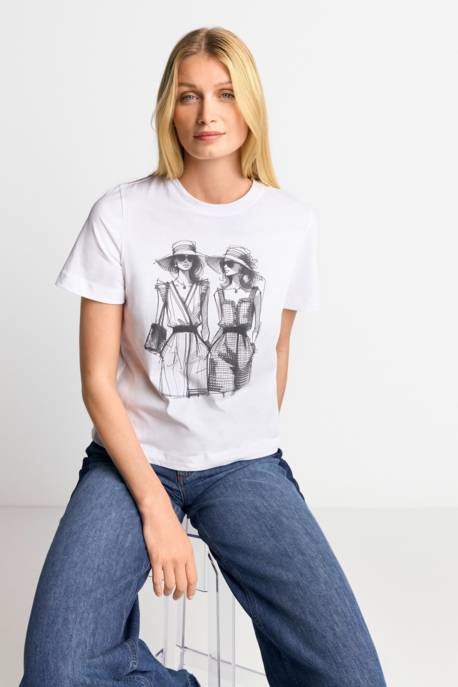 Rich&royal Elegant Fit T-Shirt Women Organic