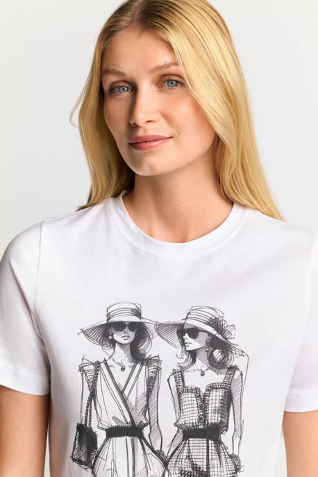 Rich&royal Elegant Fit T-Shirt Women Organic