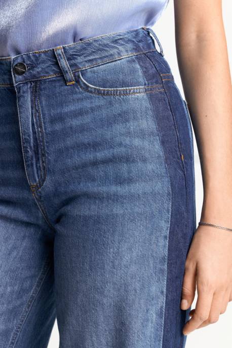 Rich&royal Marlene Denim Side Stripe
