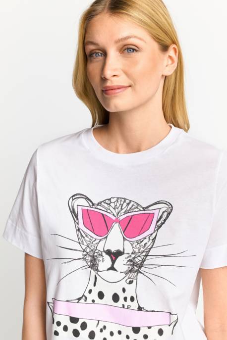 Rich&royal T-Shirt Leo Print Organic
