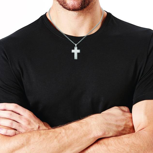 S. Oliver Halskette Mit Kreuzanhänger