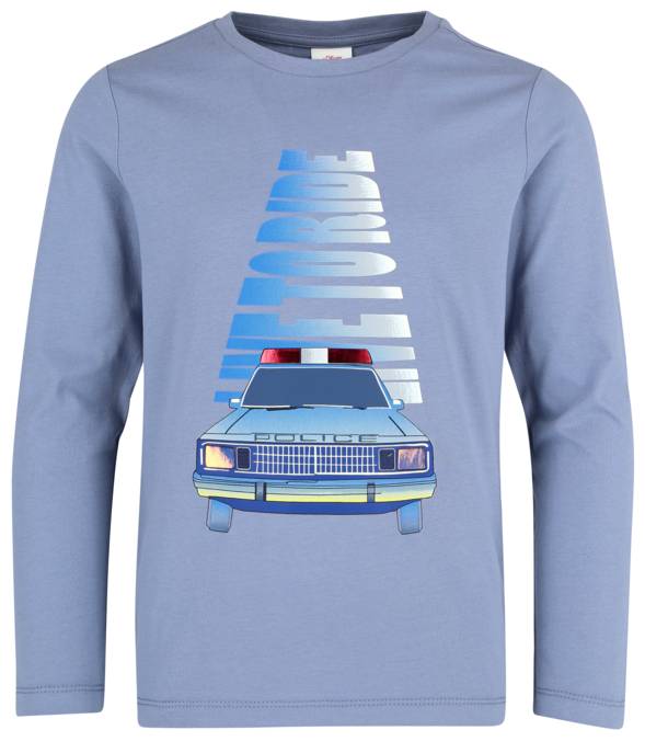 s. Oliver Longsleeve mit effektvollem Print