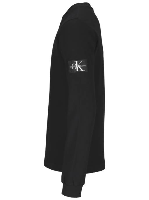 CALVIN KLEIN JEANS Schmales Langärmliges Shirt Mit Badge