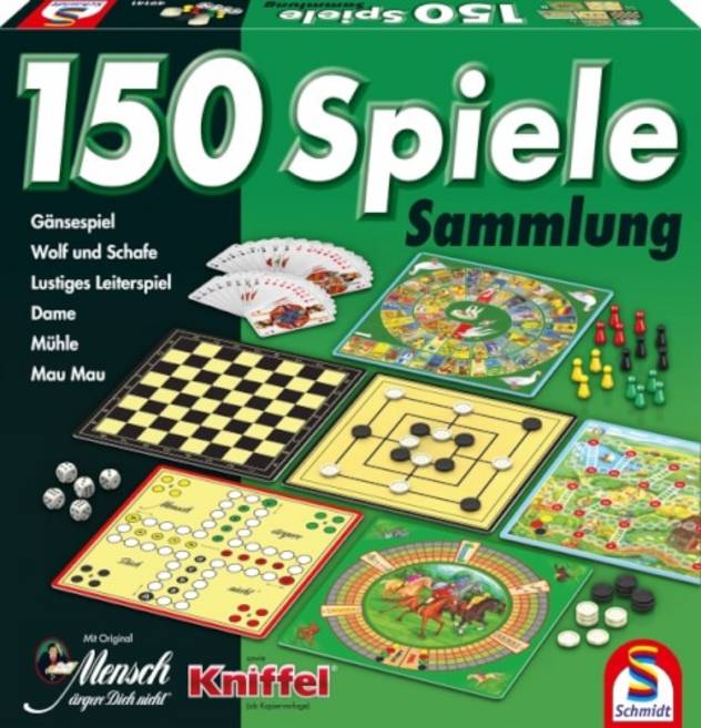 Schmidt Spiele 150er Spielesammlung grün